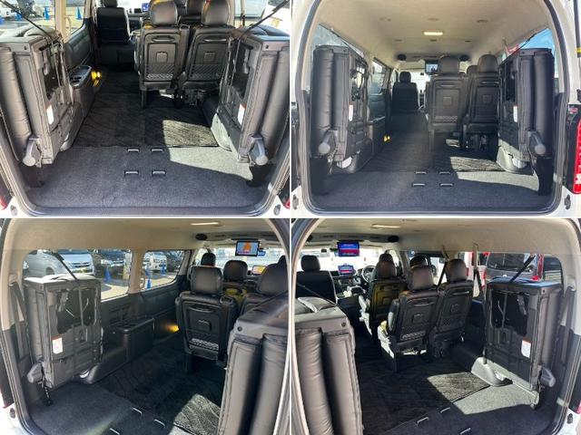 ハイエースワゴン ＧＬ　ワンオーナー　　４ＷＤ寒冷地仕様　ベッドキット　ＢＩＧＸ１１インチナビ＆後席モニター　ＨＤＭＩミラーリング　スピーカー増設　全周囲カメラ　パワースライドドア　ＬＥＤヘッドライト　デジタルインナーミラー（14枚目）