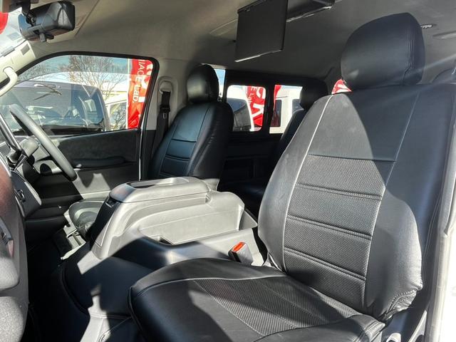 ハイエースワゴン ＧＬ　ワンオーナー　　４ＷＤ寒冷地仕様　ベッドキット　ＢＩＧＸ１１インチナビ＆後席モニター　ＨＤＭＩミラーリング　スピーカー増設　全周囲カメラ　パワースライドドア　ＬＥＤヘッドライト　デジタルインナーミラー（30枚目）
