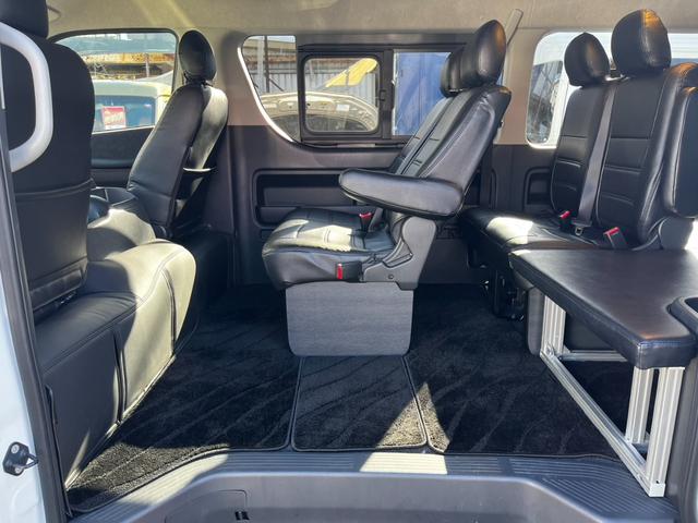 ハイエースワゴン ＧＬ　ワンオーナー　　４ＷＤ寒冷地仕様　ベッドキット　ＢＩＧＸ１１インチナビ＆後席モニター　ＨＤＭＩミラーリング　スピーカー増設　全周囲カメラ　パワースライドドア　ＬＥＤヘッドライト　デジタルインナーミラー（45枚目）