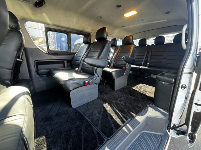 ハイエースワゴン ＧＬ　ワンオーナー　　４ＷＤ寒冷地仕様　ベッドキット　ＢＩＧＸ１１インチナビ＆後席モニター　ＨＤＭＩミラーリング　スピーカー増設　全周囲カメラ　パワースライドドア　ＬＥＤヘッドライト　デジタルインナーミラー（48枚目）