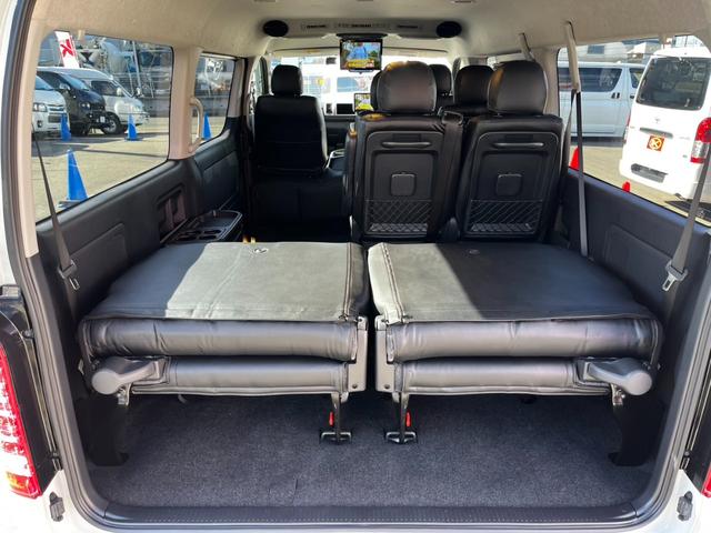 ハイエースワゴン ＧＬ　ワンオーナー　　４ＷＤ寒冷地仕様　ベッドキット　ＢＩＧＸ１１インチナビ＆後席モニター　ＨＤＭＩミラーリング　スピーカー増設　全周囲カメラ　パワースライドドア　ＬＥＤヘッドライト　デジタルインナーミラー（56枚目）