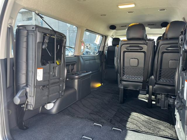 ハイエースワゴン ＧＬ　ワンオーナー　　４ＷＤ寒冷地仕様　ベッドキット　ＢＩＧＸ１１インチナビ＆後席モニター　ＨＤＭＩミラーリング　スピーカー増設　全周囲カメラ　パワースライドドア　ＬＥＤヘッドライト　デジタルインナーミラー（59枚目）