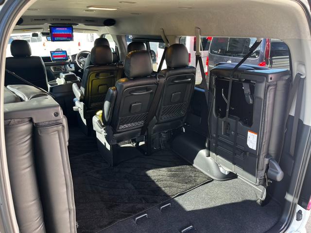 ハイエースワゴン ＧＬ　ワンオーナー　　４ＷＤ寒冷地仕様　ベッドキット　ＢＩＧＸ１１インチナビ＆後席モニター　ＨＤＭＩミラーリング　スピーカー増設　全周囲カメラ　パワースライドドア　ＬＥＤヘッドライト　デジタルインナーミラー（60枚目）