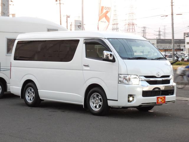 ハイエースワゴン ＧＬ　ワンオーナー　　４ＷＤ寒冷地仕様　ベッドキット　ＢＩＧＸ１１インチナビ＆後席モニター　ＨＤＭＩミラーリング　スピーカー増設　全周囲カメラ　パワースライドドア　ＬＥＤヘッドライト　デジタルインナーミラー（63枚目）