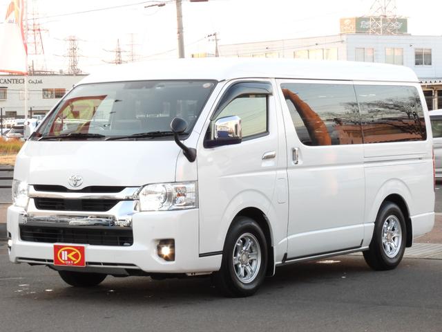 ハイエースワゴン ＧＬ　ワンオーナー　　４ＷＤ寒冷地仕様　ベッドキット　ＢＩＧＸ１１インチナビ＆後席モニター　ＨＤＭＩミラーリング　スピーカー増設　全周囲カメラ　パワースライドドア　ＬＥＤヘッドライト　デジタルインナーミラー（70枚目）