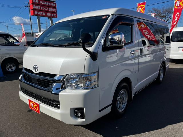 ハイエースワゴン ＧＬ　ワンオーナー　　４ＷＤ寒冷地仕様　ベッドキット　ＢＩＧＸ１１インチナビ＆後席モニター　ＨＤＭＩミラーリング　スピーカー増設　全周囲カメラ　パワースライドドア　ＬＥＤヘッドライト　デジタルインナーミラー（73枚目）