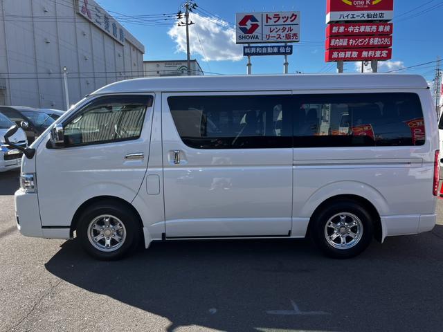 ハイエースワゴン ＧＬ　ワンオーナー　　４ＷＤ寒冷地仕様　ベッドキット　ＢＩＧＸ１１インチナビ＆後席モニター　ＨＤＭＩミラーリング　スピーカー増設　全周囲カメラ　パワースライドドア　ＬＥＤヘッドライト　デジタルインナーミラー（74枚目）