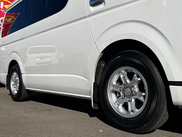 ハイエースワゴン ＧＬ　ワンオーナー　　４ＷＤ寒冷地仕様　ベッドキット　ＢＩＧＸ１１インチナビ＆後席モニター　ＨＤＭＩミラーリング　スピーカー増設　全周囲カメラ　パワースライドドア　ＬＥＤヘッドライト　デジタルインナーミラー（79枚目）