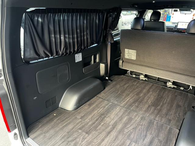 ハイエースバン スーパーＧＬ　ダークプライムＩＩ　ワンオーナー４ＷＤ寒冷地仕様　ＢＩＧ－Ｘナビ　レカロ　純正エンジンスターター　Ｇｅｎｂ足回りローダウン　フルエアロ　リアスポイラー　クルーズコントロール　ドラレコ　フロア　スピーカー＆ツィーター（49枚目）
