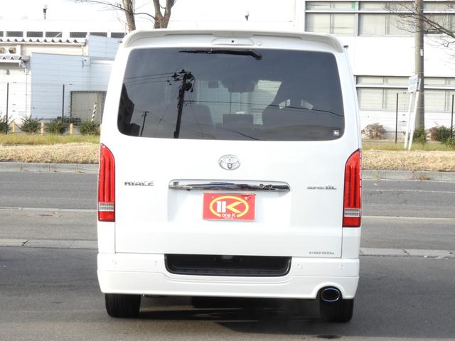 ハイエースバン スーパーＧＬ　ダークプライムＩＩ　ワンオーナー４ＷＤ寒冷地仕様　ＢＩＧ－Ｘナビ　レカロ　純正エンジンスターター　Ｇｅｎｂ足回りローダウン　フルエアロ　リアスポイラー　クルーズコントロール　ドラレコ　フロア　スピーカー＆ツィーター（60枚目）