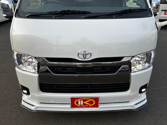 ハイエースバン スーパーＧＬ　ダークプライムＩＩ　ワンオーナー４ＷＤ寒冷地仕様　ＢＩＧ－Ｘナビ　レカロ　純正エンジンスターター　Ｇｅｎｂ足回りローダウン　フルエアロ　リアスポイラー　クルーズコントロール　ドラレコ　フロア　スピーカー＆ツィーター（68枚目）