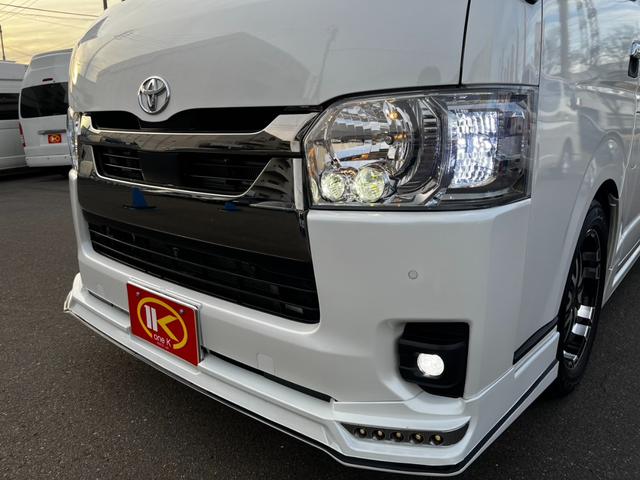 ハイエースバン スーパーＧＬ　ダークプライムＩＩ　ワンオーナー４ＷＤ寒冷地仕様　ＢＩＧ－Ｘナビ　レカロ　純正エンジンスターター　Ｇｅｎｂ足回りローダウン　フルエアロ　リアスポイラー　クルーズコントロール　ドラレコ　フロア　スピーカー＆ツィーター（69枚目）