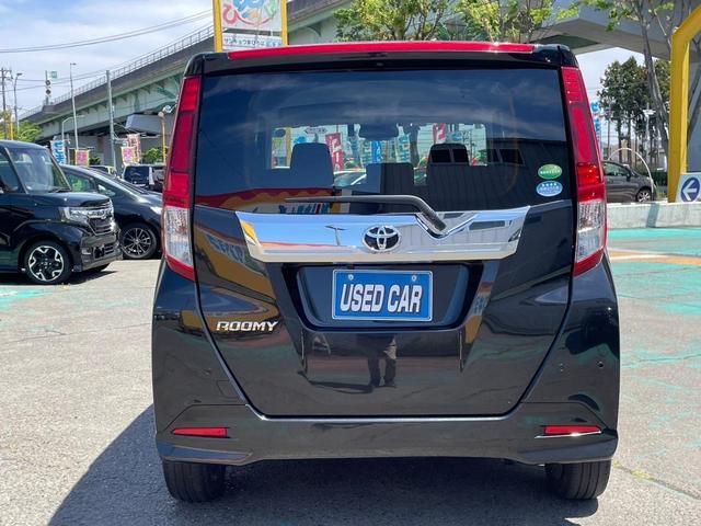 ルーミー カスタムG-T 禁煙 純正SDナビ DVD再生 ブルートゥース フルセグテレビ バックカメラ クルーズコントロール アイドリングストップ ドラレコ スマートアシストIII オートハイビーム VSC(54枚目)