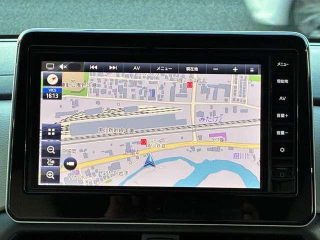 ルークス 660 Xターボ 4WD 純正9インチナビ(4枚目)