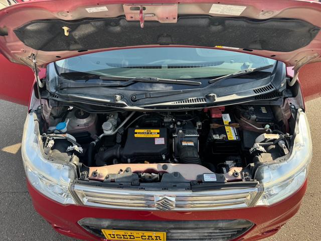 ワゴンRスティングレー T 102980km 社外ナビ 地デジTV バックカメラ ステアスイッチ プッシュスタート スマートキー アイドリングストップ HIDライト フォグランプ ローダウン 社外マフラー 社外アルミホイール(10枚目)