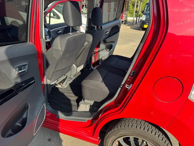 ワゴンRスティングレー T 102980km 社外ナビ 地デジTV バックカメラ ステアスイッチ プッシュスタート スマートキー アイドリングストップ HIDライト フォグランプ ローダウン 社外マフラー 社外アルミホイール(14枚目)