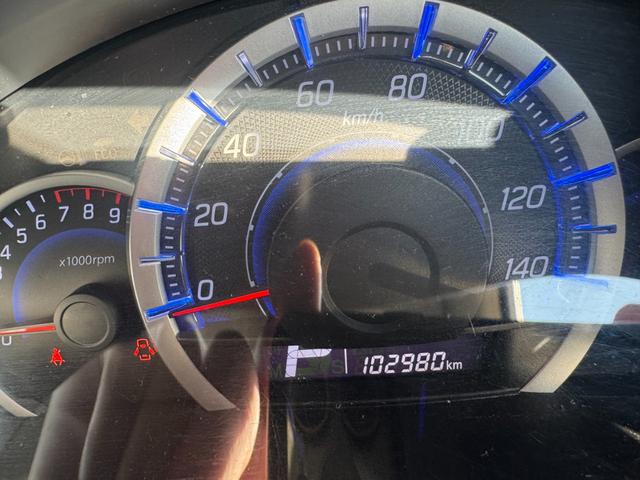 ワゴンRスティングレー T 102980km 社外ナビ 地デジTV バックカメラ ステアスイッチ プッシュスタート スマートキー アイドリングストップ HIDライト フォグランプ ローダウン 社外マフラー 社外アルミホイール(21枚目)