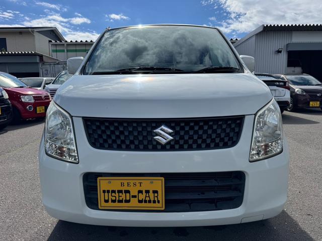 ワゴンR FX 90531km 4WD AC PS PW SRSエアバック ABS キーレスキー シートヒーター 盗難防止システム 衝突安全ボディ ベンチシート フルフラット CD 取扱説明書 社外アルミホイール(2枚目)