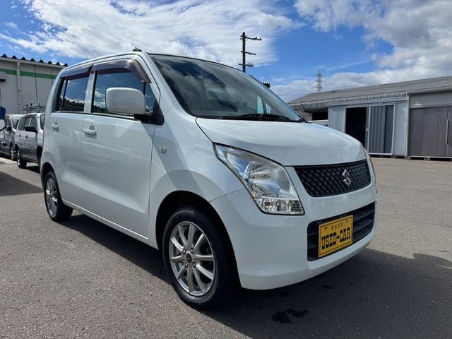 ワゴンR FX 90531km 4WD AC PS PW SRSエアバック ABS キーレスキー シートヒーター 盗難防止システム 衝突安全ボディ ベンチシート フルフラット CD 取扱説明書 社外アルミホイール(6枚目)