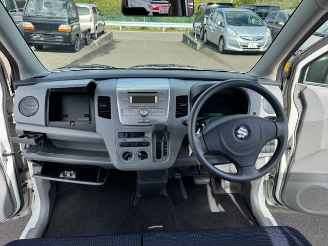 ワゴンR FX 90531km 4WD AC PS PW SRSエアバック ABS キーレスキー シートヒーター 盗難防止システム 衝突安全ボディ ベンチシート フルフラット CD 取扱説明書 社外アルミホイール(18枚目)