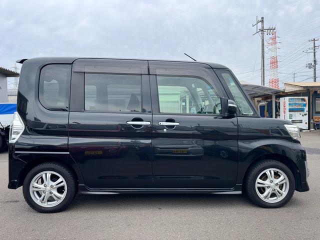 タント カスタムX トップエディションSAII 173552km 4WD 両側スライド 左パワスラ ナビ 地デジTV バックカメラ ETC ステアスイッチ プッシュスタート スマートキー HIDヘッドライト LEDフォグランプ ABS エアバック(4枚目)
