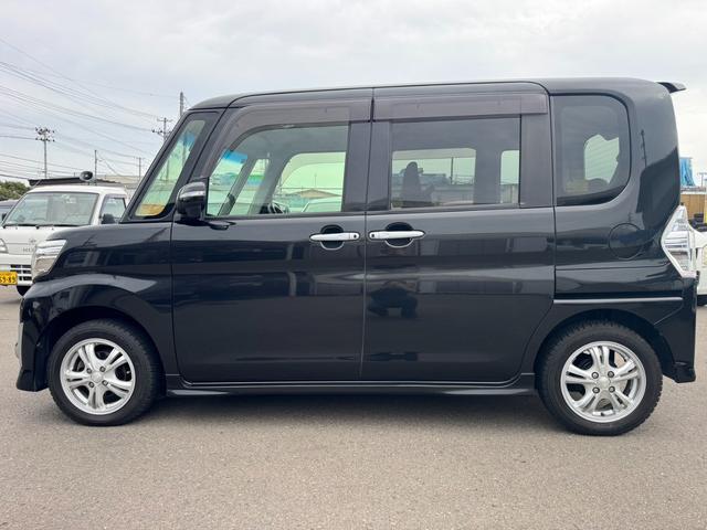 タント カスタムX トップエディションSAII 173552km 4WD 両側スライド 左パワスラ ナビ 地デジTV バックカメラ ETC ステアスイッチ プッシュスタート スマートキー HIDヘッドライト LEDフォグランプ ABS エアバック(5枚目)