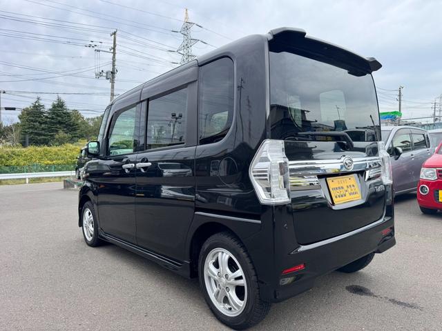 タント カスタムX トップエディションSAII 173552km 4WD 両側スライド 左パワスラ ナビ 地デジTV バックカメラ ETC ステアスイッチ プッシュスタート スマートキー HIDヘッドライト LEDフォグランプ ABS エアバック(9枚目)