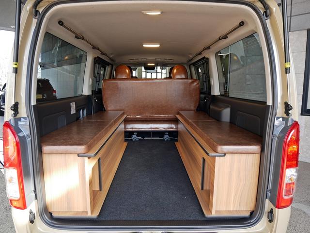 ハイエースバン ロングスーパーGL 丸目FD-classic ベッドキット 車中泊(13枚目)