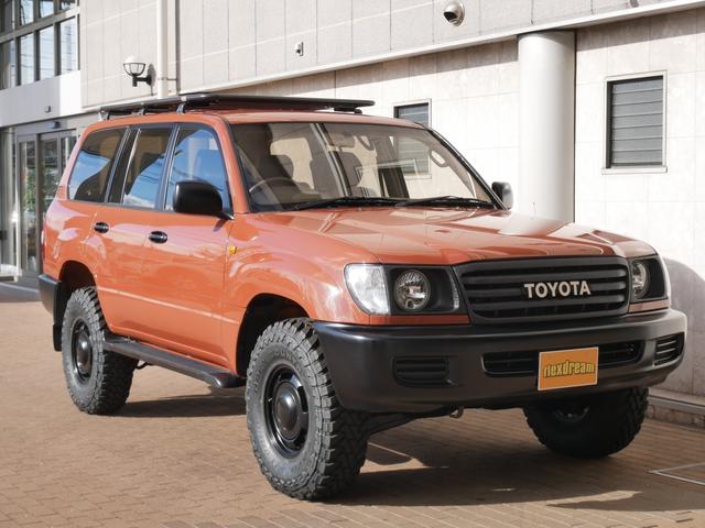 ＶＸリミテッド　丸目フェイス換装　ＮＥＷペイント　リフトアップ　ＦＤ－ｃｌａｓｓｉｃホイール　ＴＯＹＯオープンカントリーＭＴ　ＡＲＢ４Ｘ４スチールルーフラック　ＰＥＮＤＬＥＴＯＮシートカバー(5枚目)