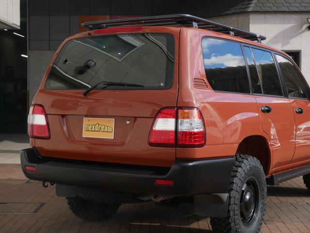 ＶＸリミテッド　丸目フェイス換装　ＮＥＷペイント　リフトアップ　ＦＤ－ｃｌａｓｓｉｃホイール　ＴＯＹＯオープンカントリーＭＴ　ＡＲＢ４Ｘ４スチールルーフラック　ＰＥＮＤＬＥＴＯＮシートカバー(9枚目)