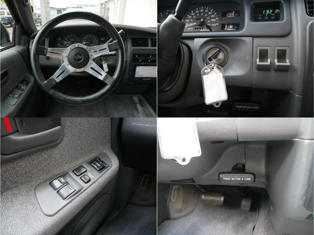 Ｔ１００ ＳＲ５　エクストラキャブ　買取直販　純正ホワイト　ロール式トノカバー　ＦＡＬＫＥＮワイルドピークＡＴ　トヨタ純正１６インチＡＷ　ベンチシート６人乗り　ＬＥＣＡＲＲＡステアリング　カロッツェリア７インチナビ　バックカメラ　サンル（15枚目）