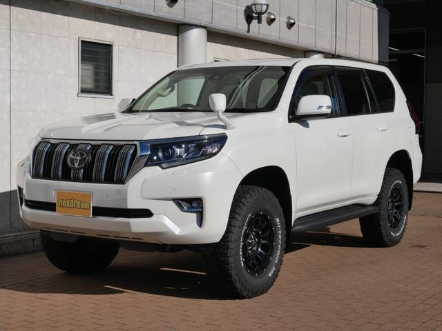 ランドクルーザープラド ＴＸ　ワンオーナー　新品２インチリフトアップ（ＯＭＥ製コイル＆ショック）　ＢＦグッドリッチＡＴ　ナイトロパワーＨ６　ＳＬＵＧ　１７インチＡＷ　純正フルセグナビ　バックカメラ　チルト＆スライド電動ムーンルーフ（22枚目）