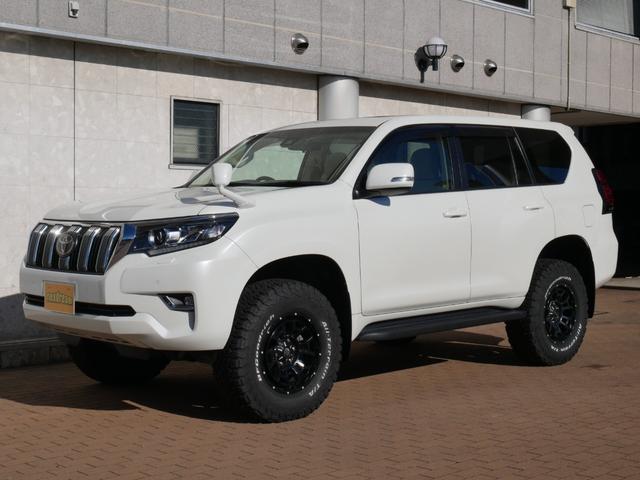 ランドクルーザープラド TX Lパッケージ フルノーマル車両 純正17インチAW 本革パワーシート 純正8インチフルセグナビ マルチテレインモニター(14枚目)
