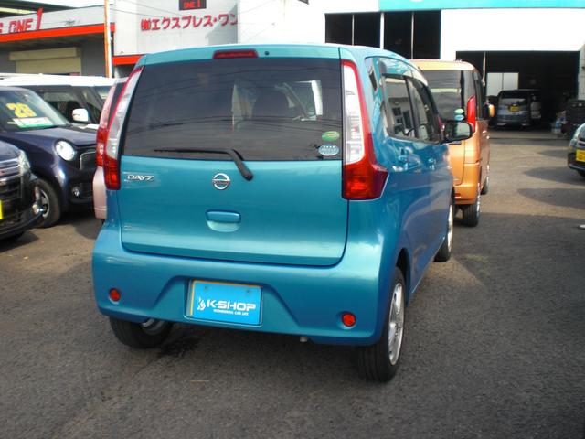 デイズ J 車検R8年8月 ABS CD AUX 電動格納ミラー キーレス 14インチ社外アルミホイール(4枚目)