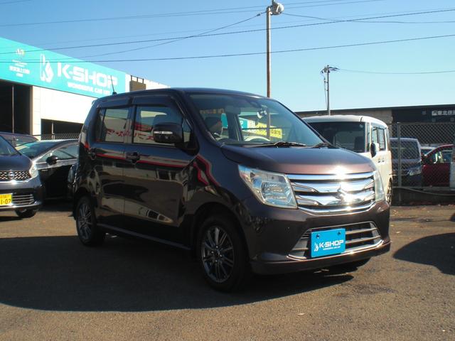 ワゴンＲ ＦＺ　車検２年　プッシュスタート　ステアリングスイッチ　シートヒーター　ドライブレコーダー　１４インチ社外アルミ　スタッドレスタイヤ　内外装クリーニング済（3枚目）