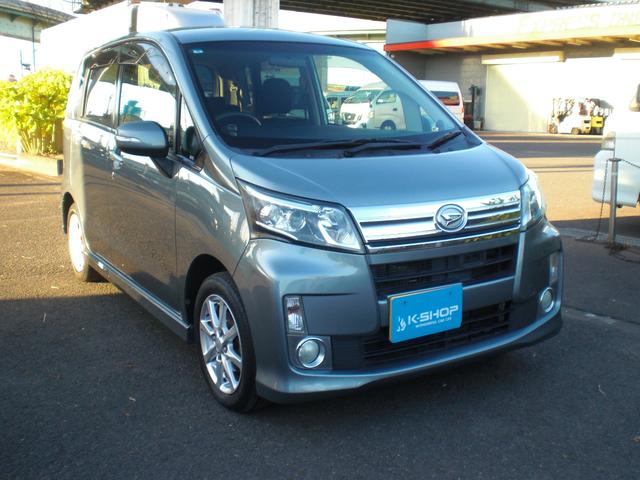 ムーヴ カスタム　Ｘ　ＳＡ　車検Ｒ８年４月　４ＷＤ　アイドリングストップ　横滑り防止　衝突被害軽減ブレーキ　プッシュスタート　電動格納ミラー　ＣＤ　スマートキー　純正アルミホイール　内外装クリーニング済（3枚目）