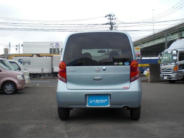 ライフ G 車検2年 CD バックカメラ 電動格納ミラー キーレス 13インチ社外アルミ 内外装クリーニング済 タイミングベルト交換済(4枚目)
