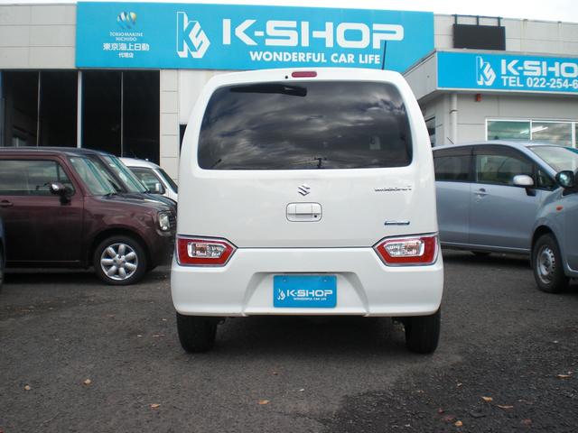 ワゴンＲ ハイブリッドＦＸ　車検２年　ドライブレコーダー　プッシュスタート　シートヒーター　４ＷＤ　内外装クリーニング済み（4枚目）