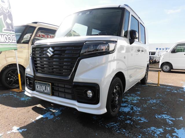 スペーシアベース ＸＦ　４ＷＤ　届け出済み未使用車　セーフティサポート付き　右側パワースライドドア　シートヒーター　プッシュスタート（4枚目）