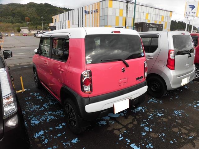 ハスラー Ｘ　４ＷＤ　ＣＤコンポ　エンジンスターター　シートヒーター　プッシュスタート　ツートンカラー　オートライト　オートエアコン　パワステ（7枚目）