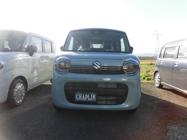 ワゴンRスマイル ハイブリッドS 4WD 届出済み未使用車 セーフティサポート付き 左側パワースライドドア ツートンカラー プッシュスタート オートライト オートエアコン パワステ(2枚目)