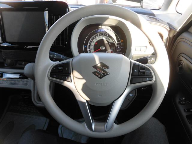 ワゴンＲスマイル ハイブリッドＳ　４ＷＤ　届出済み未使用車　セーフティサポート付き　ツートンカラー　左側パワースライドドア　プッシュスタート　オートライト　オートエアコン　パワステ（22枚目）