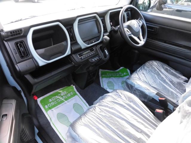 ハスラー ハイブリッドＧ　４ＷＤ　届出済み未使用車　セーフティサポート付き　　ツートンカラー　プッシュスタート　シートヒーター　オートライト　オートエアコン（11枚目）