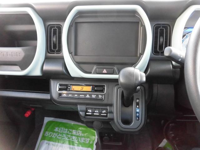 ハスラー ハイブリッドＧ　４ＷＤ　届出済み未使用車　セーフティサポート付き　　ツートンカラー　プッシュスタート　シートヒーター　オートライト　オートエアコン（15枚目）
