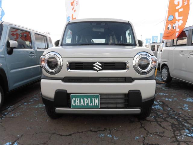 ハスラー ハイブリッドＧターボ　４ＷＤ　届出済み未使用車　セーフティサポート付き　ターボ　プッシュスタート　シートヒーター　オートライト　オートエアコン（2枚目）