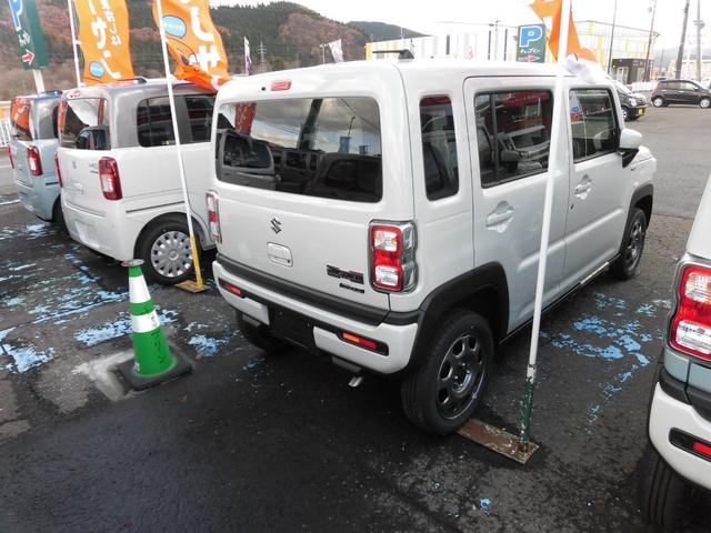 ハスラー ハイブリッドＧターボ　４ＷＤ　届出済み未使用車　セーフティサポート付き　ターボ　プッシュスタート　シートヒーター　オートライト　オートエアコン（6枚目）