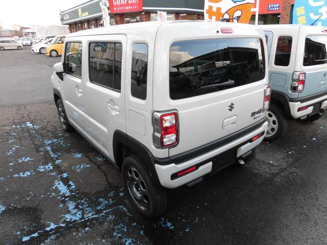 ハスラー ハイブリッドＧターボ　４ＷＤ　届出済み未使用車　セーフティサポート付き　ターボ　プッシュスタート　シートヒーター　オートライト　オートエアコン（7枚目）