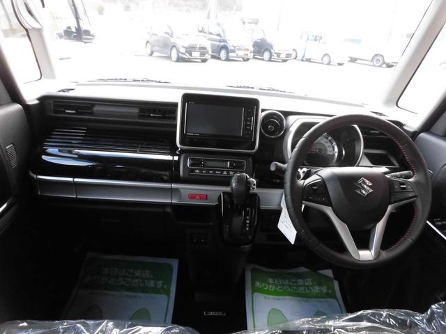 スペーシアカスタム ハイブリッドＸＳターボ　４ＷＤ　ナビ　ＥＴＣ　両側パワースライドドア　プッシュスタート　クルーズコントロール　ターボ　オートライト　オートエアコン　シートヒーター（3枚目）