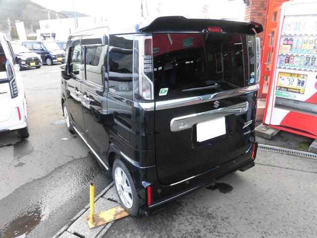 スペーシアカスタム ハイブリッドＸＳターボ　４ＷＤ　ナビ　ＥＴＣ　両側パワースライドドア　プッシュスタート　クルーズコントロール　ターボ　オートライト　オートエアコン　シートヒーター（7枚目）