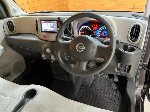 キューブ １５Ｘ　ＦＯＵＲ　４ＷＤ（切替式）／禁煙車／プッシュスタート式／純正ナビ／Ｂｌｕｅｔｏｏｔｈ接続／バックカメラ／電動格納ミラー／エアコン／パワーウィンドウ／運転席・助手席エアバッグ／記録簿（33枚目）
